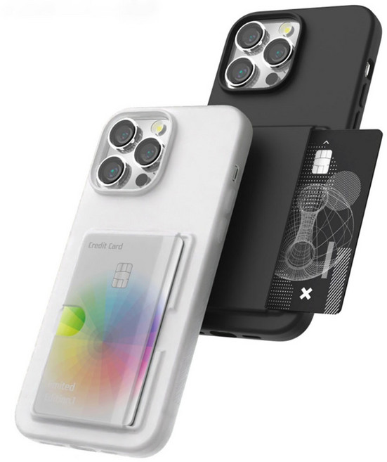 아이폰14 프로 프로맥스 카드수납 레일 케이스
