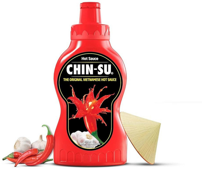 오리지널 베트남 핫소스 친수 핫 칠리 소스 발효 숙성 페퍼가 들어간 고급 핫소스 병 모든 요리를 증폭시키는 독특한 맛 (8.82온스 1팩), 1개, 300g