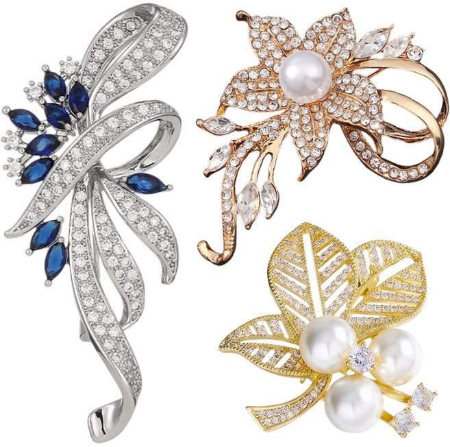 디아픽 브로치 3종 세트 여성 패션