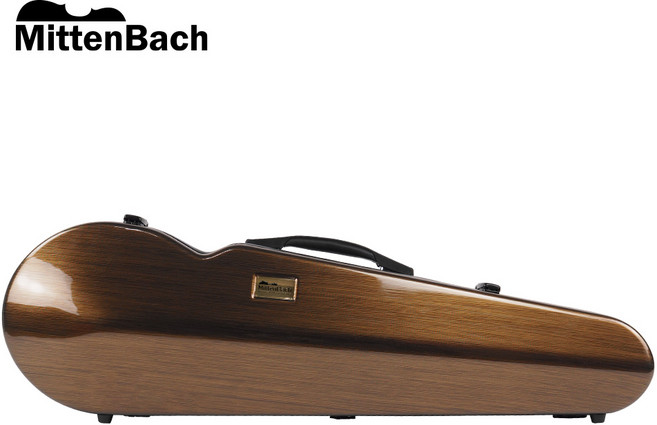 미텐바흐 바이올린 케이스 MBVC-03 삼각 하드케이스, 체크화이트, 1개