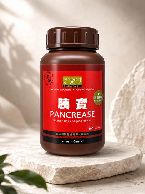 healthypet PANCHRASE 消化酶 寵物營養補充品, 1個, 500