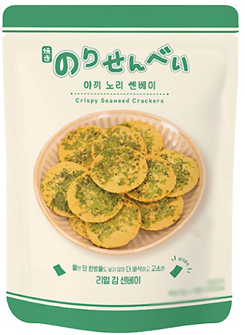 야끼 노리 김 센베이, 3개, 42g