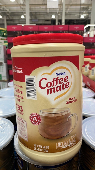 Nestlé Coffee mate 奶精 原味 793份 1.5公斤, 1個, 每罐1.5公斤
