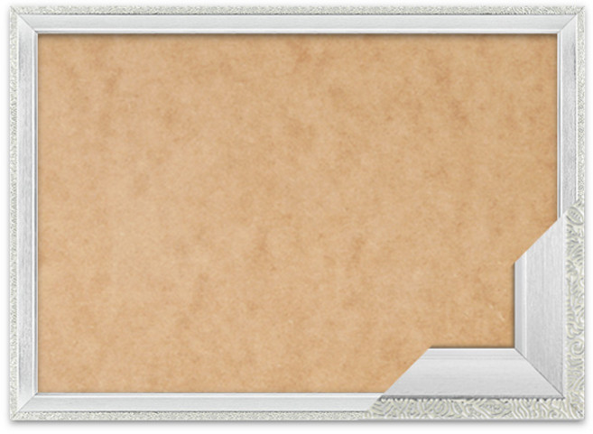 퍼즐액자 38x52cm, 45. 슬림 앤틱 퓨어 실버, 1개