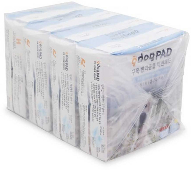 구독 배변패드 초강력흡수, 4개, 100개입