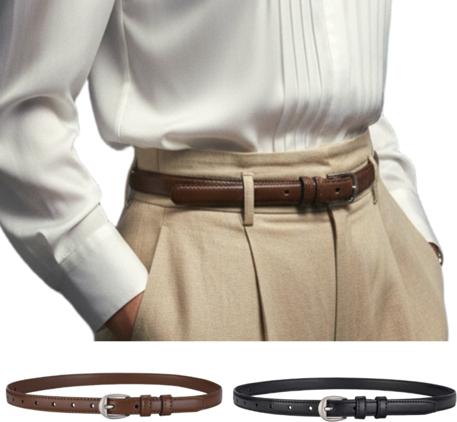 지미픽 데일리 무광 여성 벨트