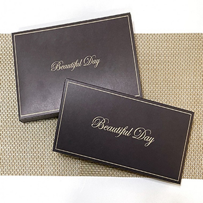 땡큐 네이비 상자 / 수건케이스 타올 수건상자 타월 답례품 종이 주방타올 손수건 선물상자 포장박스 답례품, 1개, G. 뷰티풀 상자(대)