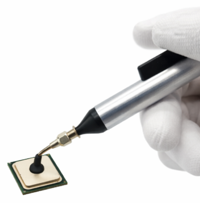 디와이툴즈 정밀 흡착 픽업 펜 IC SMD 소형부품 작업용 3종 흡착판 포함, 1세트