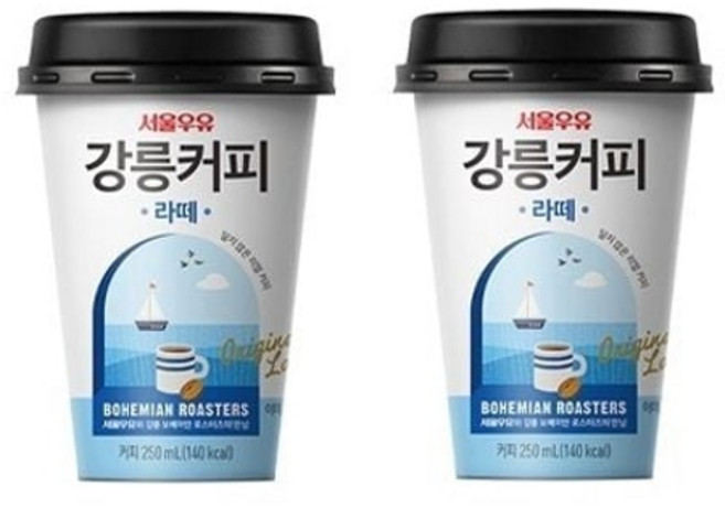 서울우유 강릉커피 라떼 250ml 10개, 1개
