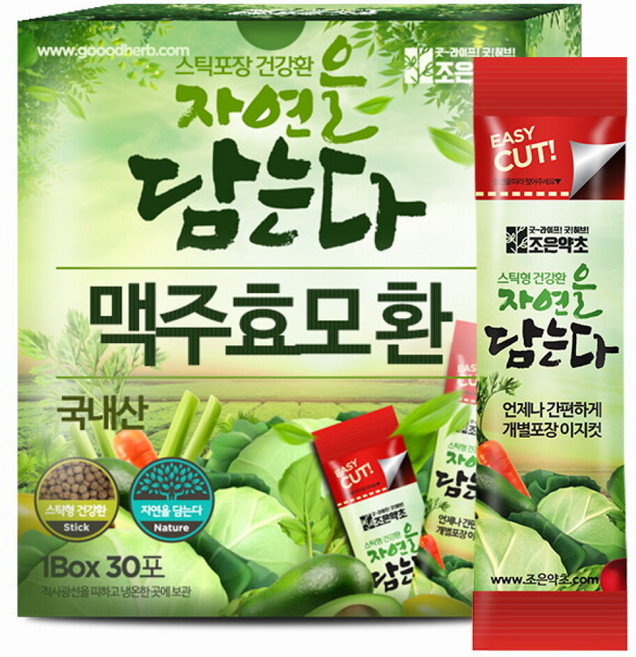 국내산 맥주효모환 스틱 x 30포, 1개, 90g