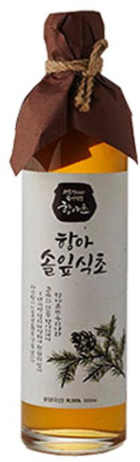 항아 솔잎식초 천연 발효 식초 2병, 2개, 500ml