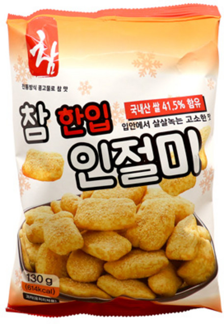 싱싱 참한입인절미 115g x 16개입, 16개, 130g