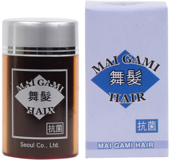 마이가미/헤어/순간증모제/흑채 30g/머리/탈모/서울교역, 1개, 30g 다크브라운