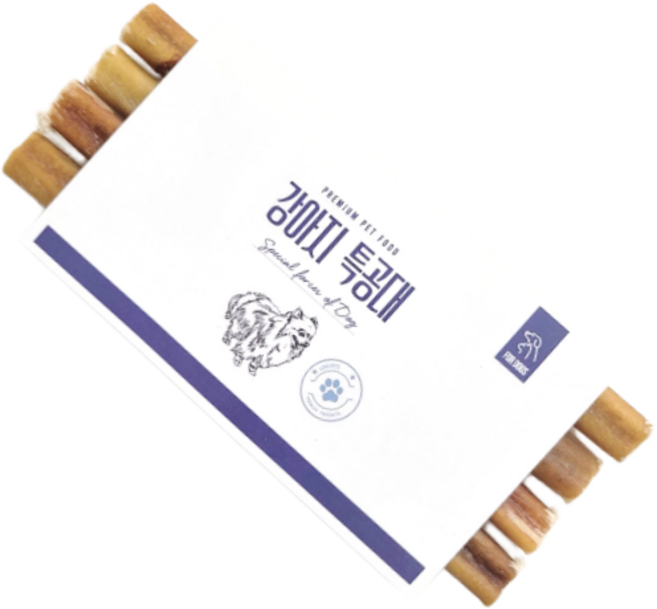 강아지특공대 강아지 수제간식 한우스틱 이갈이 간식 15cm, 한우_15cm, 50g, 1개