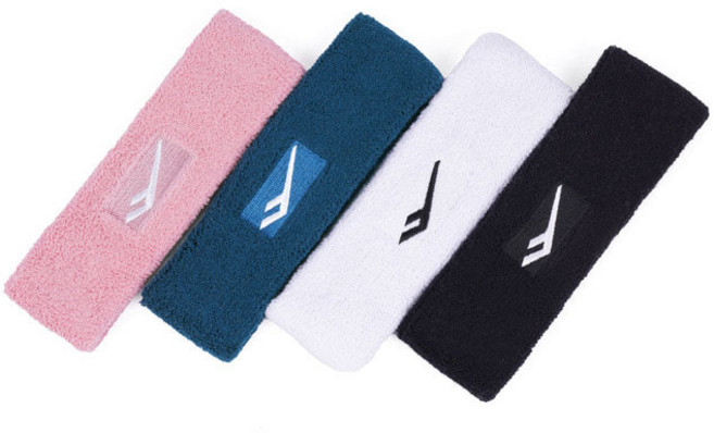 프로스펙스 헤어밴드 땀흡수 스포츠밴드, 블랙, 1개