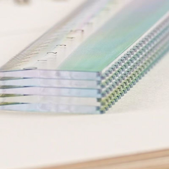 漸變直尺 15cm 20cm, 1個, 20cm漸變直尺,2把