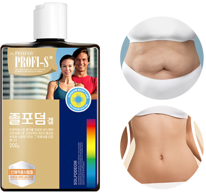 프로피에스 졸포덤겔 바디케어 크림, 1개, 200ml