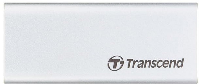 500GB ESD260C 외장 솔리드 스테이트 드라이브 휴대용 SSD 메탈릭 케이스 경량 Siiver Type-C - TS500GESD260C를 초월하세요, 120GB, 실버(520MB/초)