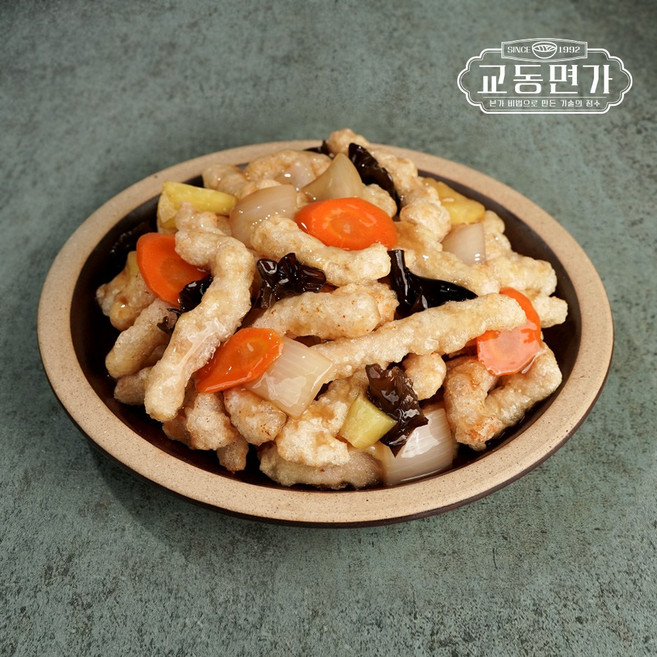 [교동식품] 교동면가 교동탕수육 2인분 375g(냉동), 1개, 375g