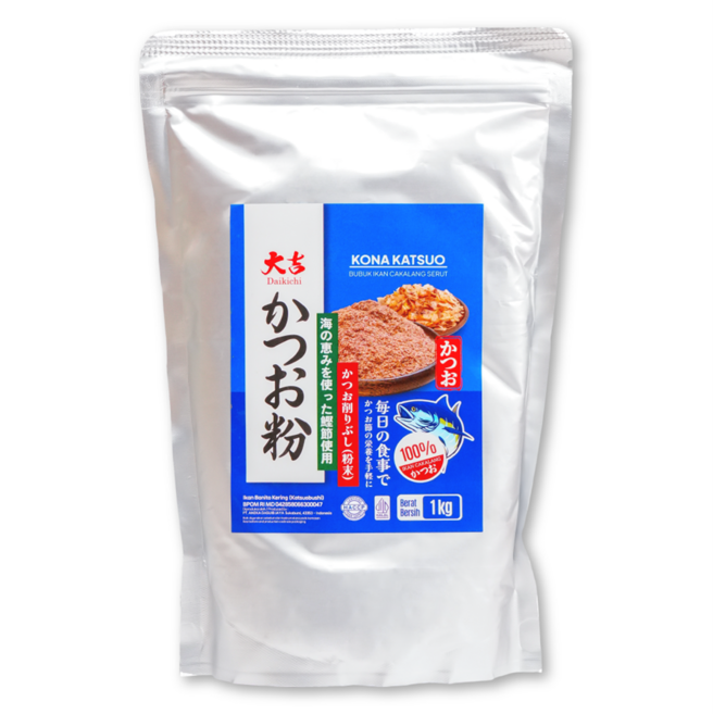다이키치 가쓰오부시 100% 순수 분말 [무첨가 무조미료] 가다랑어 파우더, 1kg, 1개