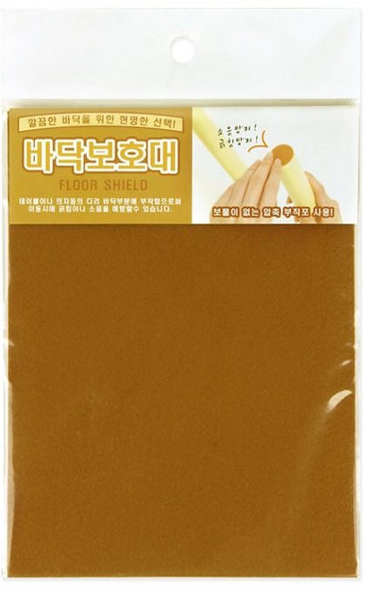 기스방지 AH 바닥보호대 사각 의자발받침 소음방지 150x200mm, 본상품