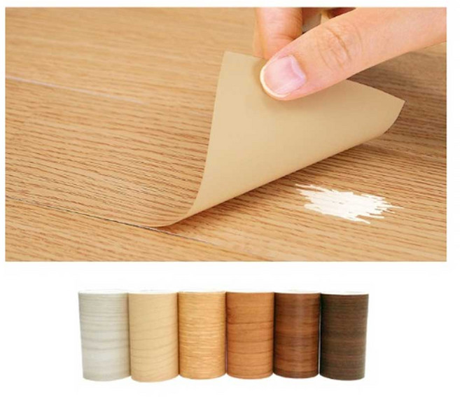 다카모리 마루보수 무늬목 보수시트 7.5X45cm 2매입, 1개