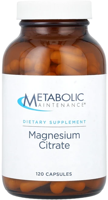 Metabolic Maintenance 마그네슘시트레이트 캡슐 120정, Metabolic Maintenance 마그..., 1개 - 쿠팡