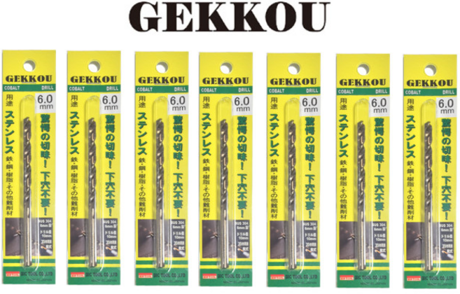 게코드릴 개코 스텐기리비트 2mm-13.0mm 육각 코발트드릴, 스트레이트, 3.5mm, 1개