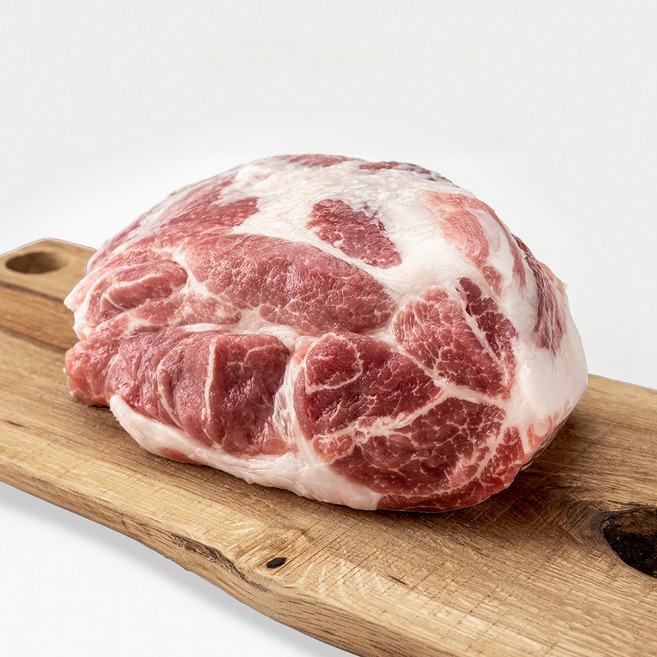 유황한돈 냉장 통목살 구이 수육 바베큐용, 1개, 2kg