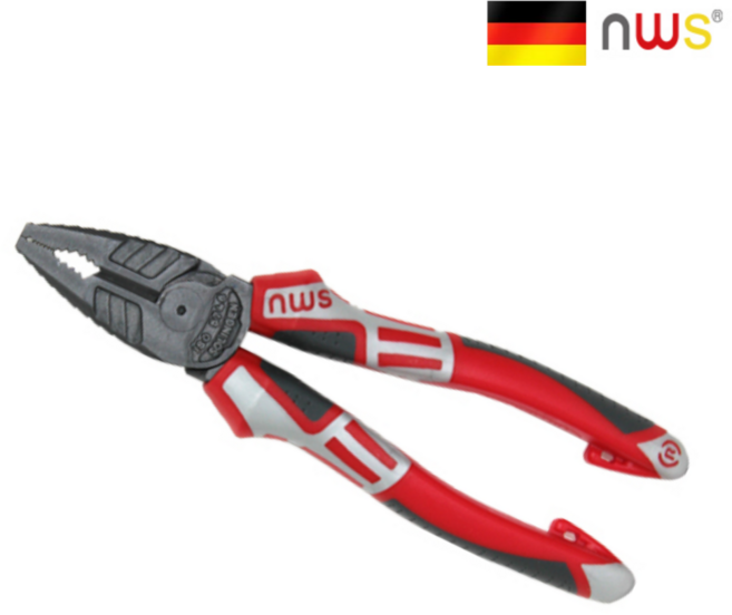 (NWS) 독일산 강력 뺀치 절연그립 109-69 펜치 뺀찌 뻰치 플라이어, 1개