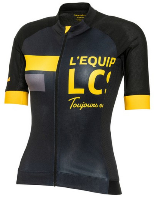 르꼬끄져지 JQS QN122CPJ32-BLK 사이클 퍼포먼스 슬림핏 여성 반팔 져지 BLK