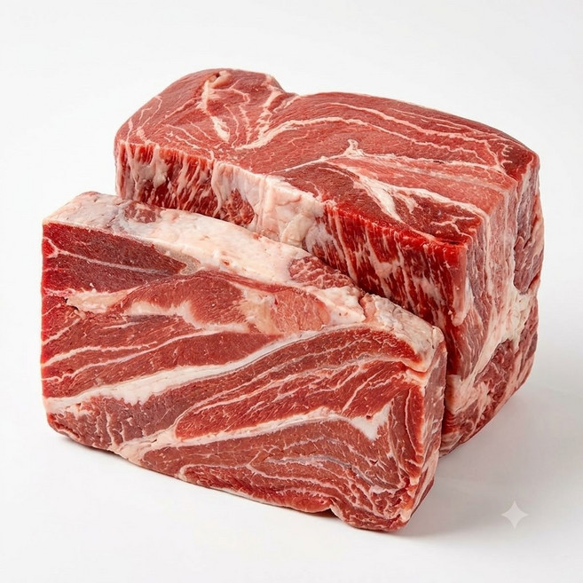 업소용 국내산 한우뽈살 소뽈살 10kg (육우가 혼합된 볼살), 1개