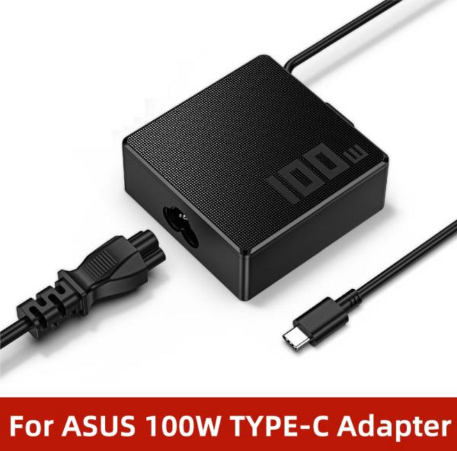 ASUS ZenBook 14 UX425QA Rog Flow Z13 X13 GV301 GA401QM 용 100W 20V5A PD TYPE-C 노트북 전원 어댑터 충, 01 CHINA, 06 without AC Cable