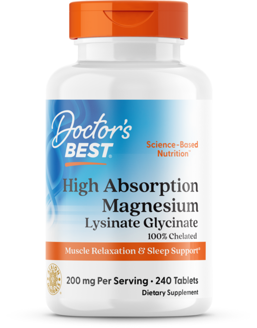 Doctor's BEST 鎂, 240入, 1個