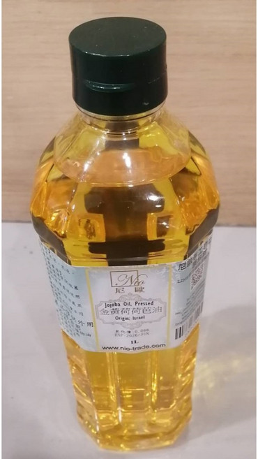 尼歐NIO 荷荷芭油 jojoba oil 護髮油 按摩油 植物油, 1個, 金黃荷荷芭油-1L