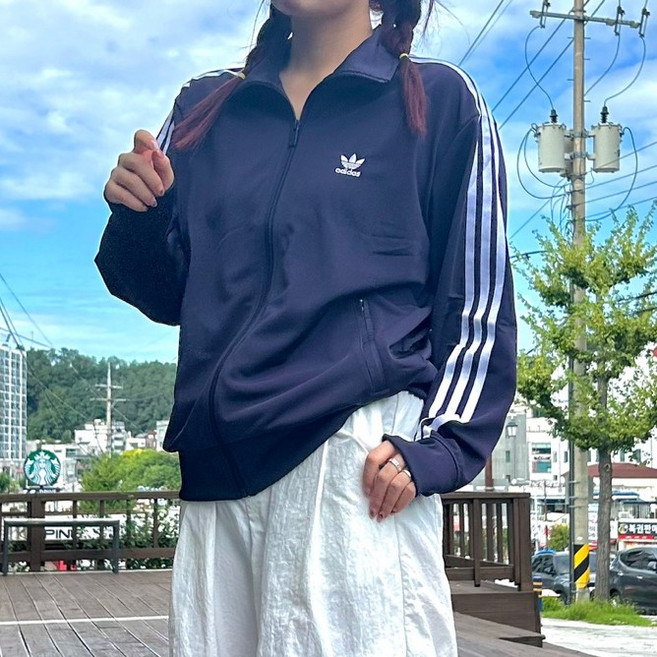 아디다스 여성 파이어버드 트랙탑 클래식 저지