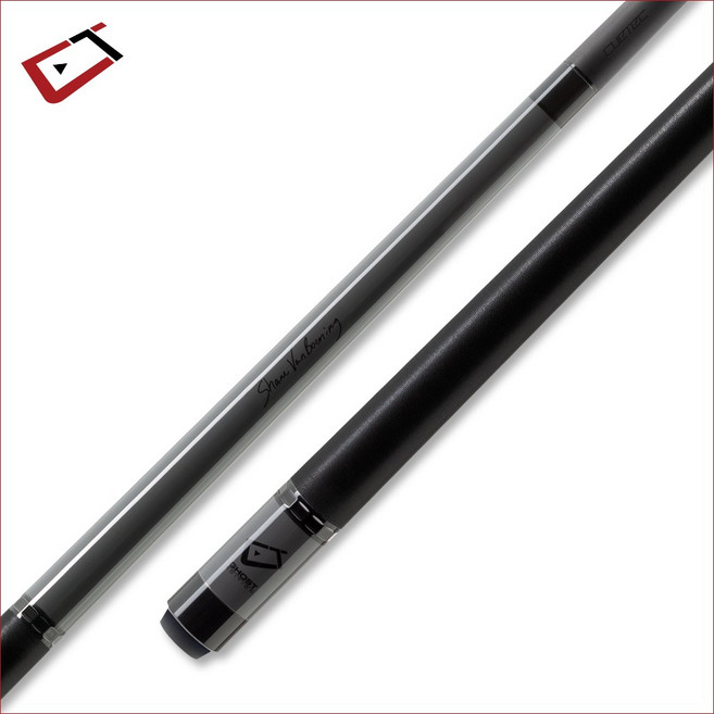 國華撞球 Cuetec 球坦克 Cynergy SVB黑科技灰色撞球桿 撞球用品專賣店, 1個, 前節12.5mm