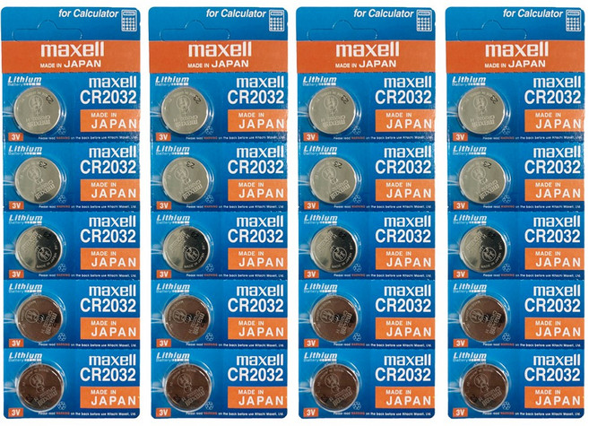 맥셀 CR건전지 CR-2032, 5개입, 4개