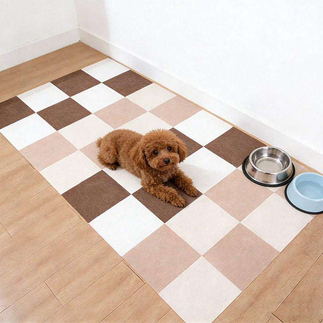 강아지 미끄럼방지 강아지 방수매트 pvc 거실매트 복도 매트 애견패드 특대형, 애완 매트B, 1개