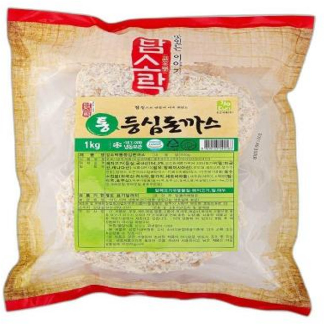 조은식품 담소락 통등심돈까스 통등심 냉동, 1개, 1kg