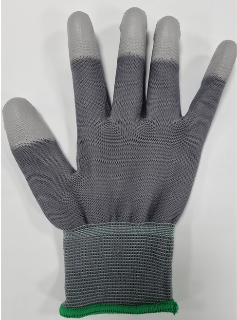 탑피트 손끝코팅 장갑 좌우 세트 M, 회색, 100개