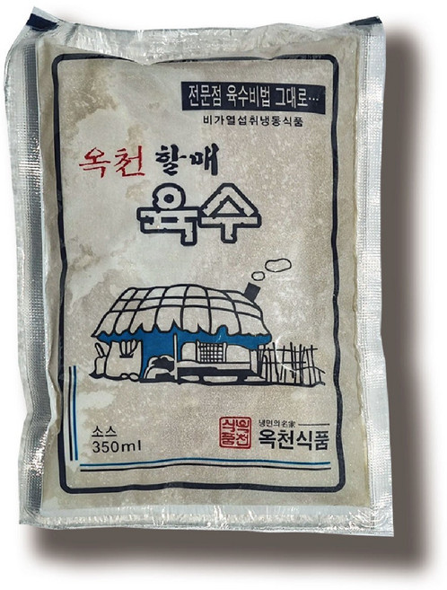 옥천할매육수 냉면육수 350g (냉동), 30개