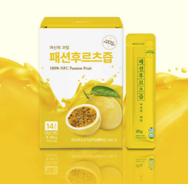 [컬러에너지] 여신워터 패션후르츠즙