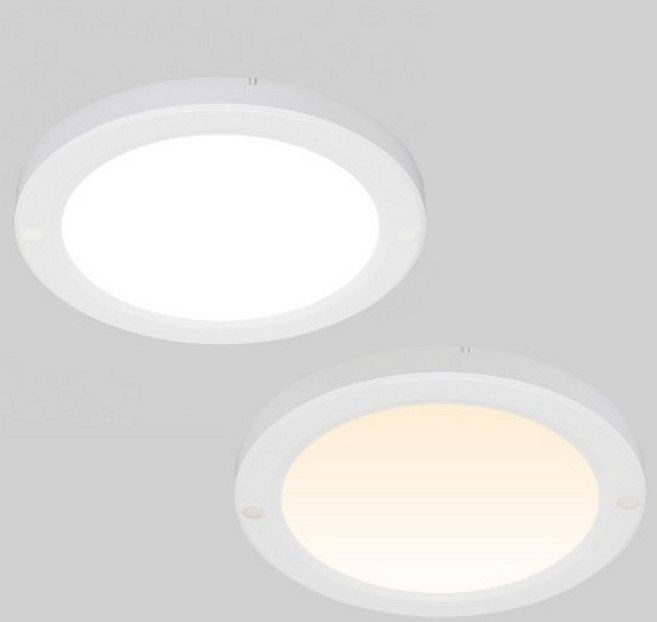 비츠온 엣지 원형 LED 직부등 센서등 8인치 10인치 20W 주광 주백, 엣지 원형 LED 센서등 20W, 6500K주광색(하얀빛), 1개