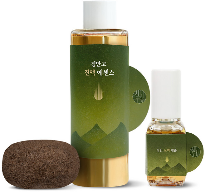 천비누솝 정안고 3종 기초 케어 세트, 1세트