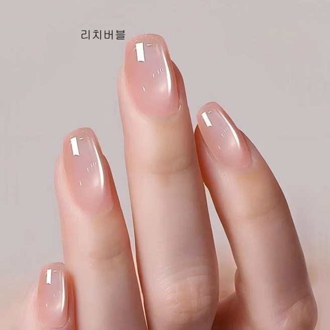 [손꼽놀이] 젤네일 아이스 누드 유리 구슬 자석젤 셀프젤네일아트 15ml, 1세트, 재스민