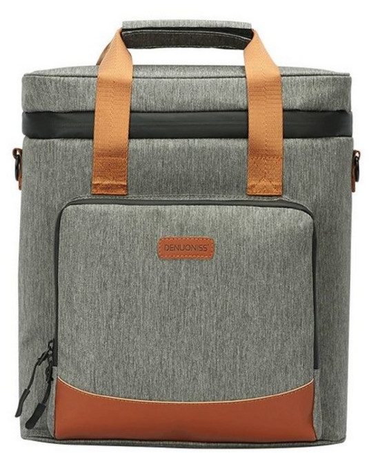 와인보냉백 파우치 가방 보냉백, 그레이 스타리 스카이 그레이, 1개