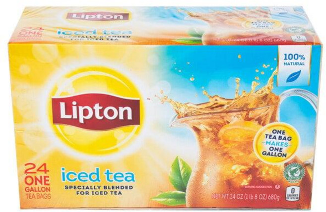 미국 립톤 Lipton Unsweetened Iced Tea Filter Bags 무가당 아이스티 홍차 필터백 24개입