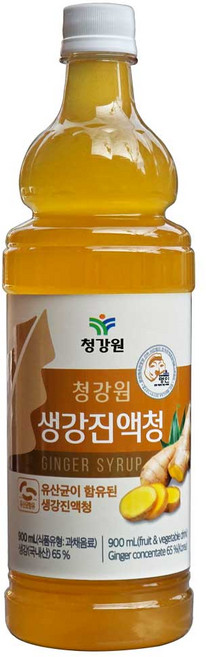 청강원 생강진액 생강차, 900ml, 1개, 1개입