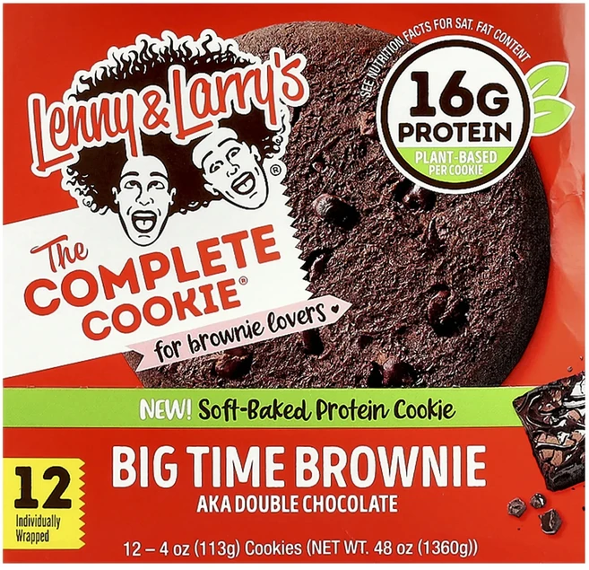 지금 곧 품절됩니다 Lenny & Larry's The Complete Cookie® 빅 타임 브라우니 12개입 개당 113g(4oz) 서둘러주시면 감사하겠습니다, LennyLarrysTheCompleteCookie빅타 - 쿠팡